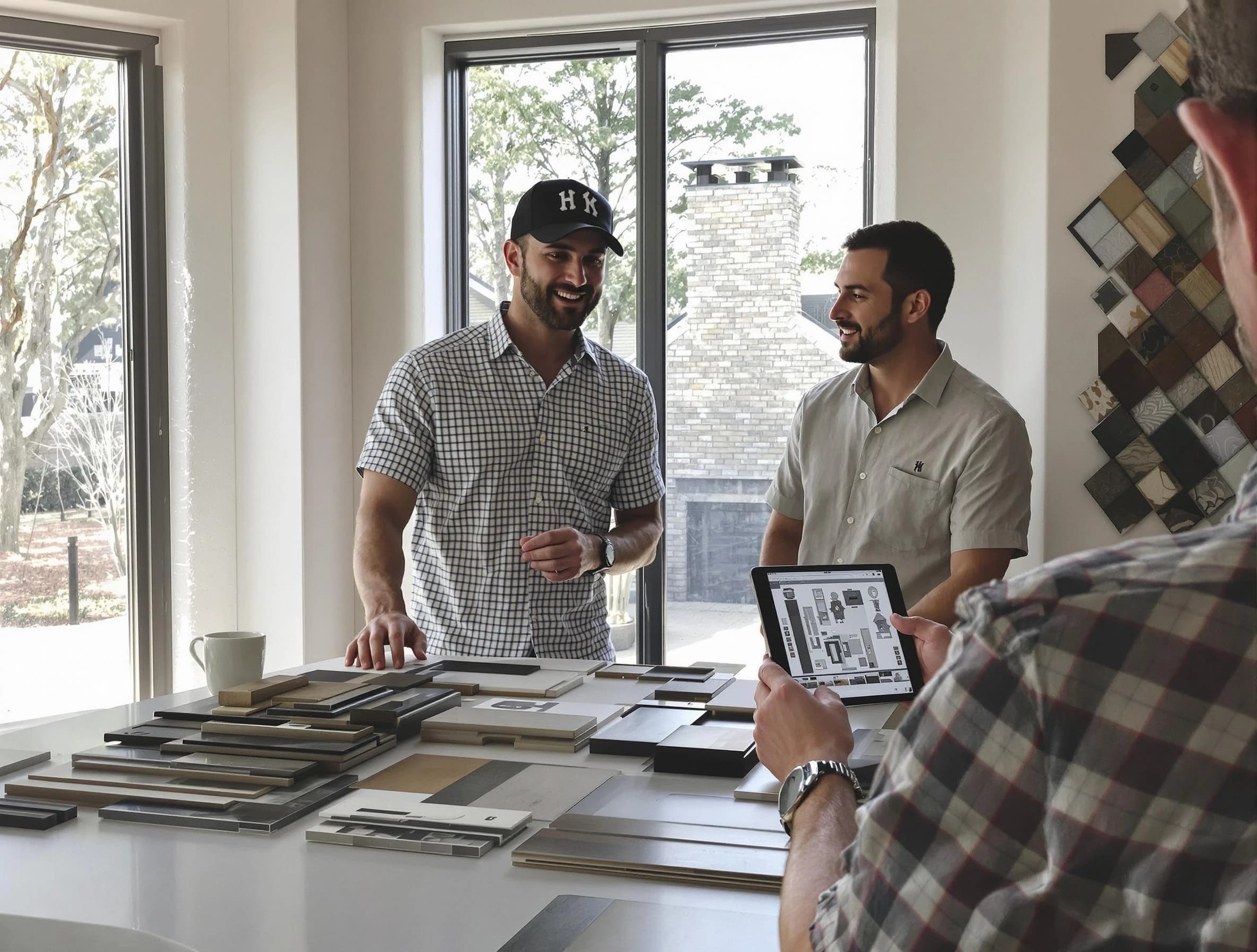 Pawtucket Chimney Sweep remodeling a chimney and fireplace in Pawtucket, RI