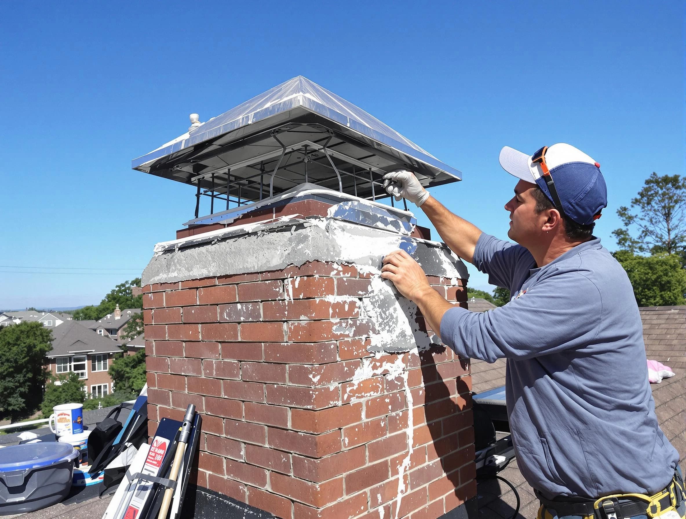 Chimney Crown Services service in Pawtucket, RI