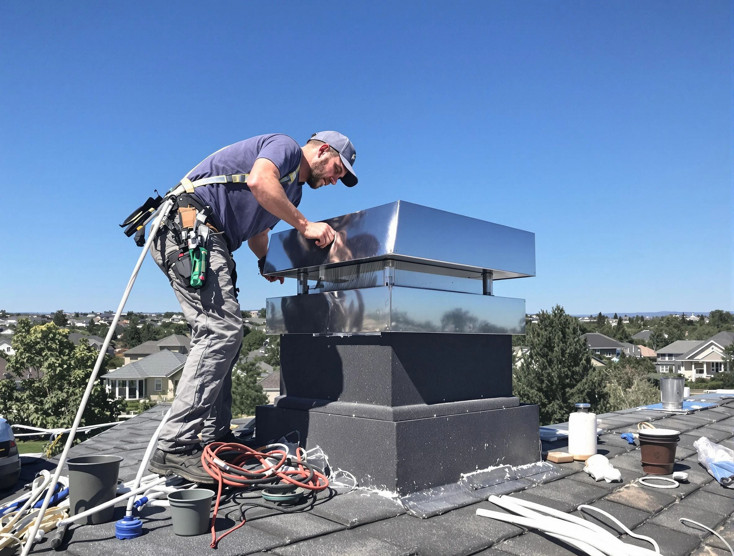 Chimney Cap Services in Pawtucket
