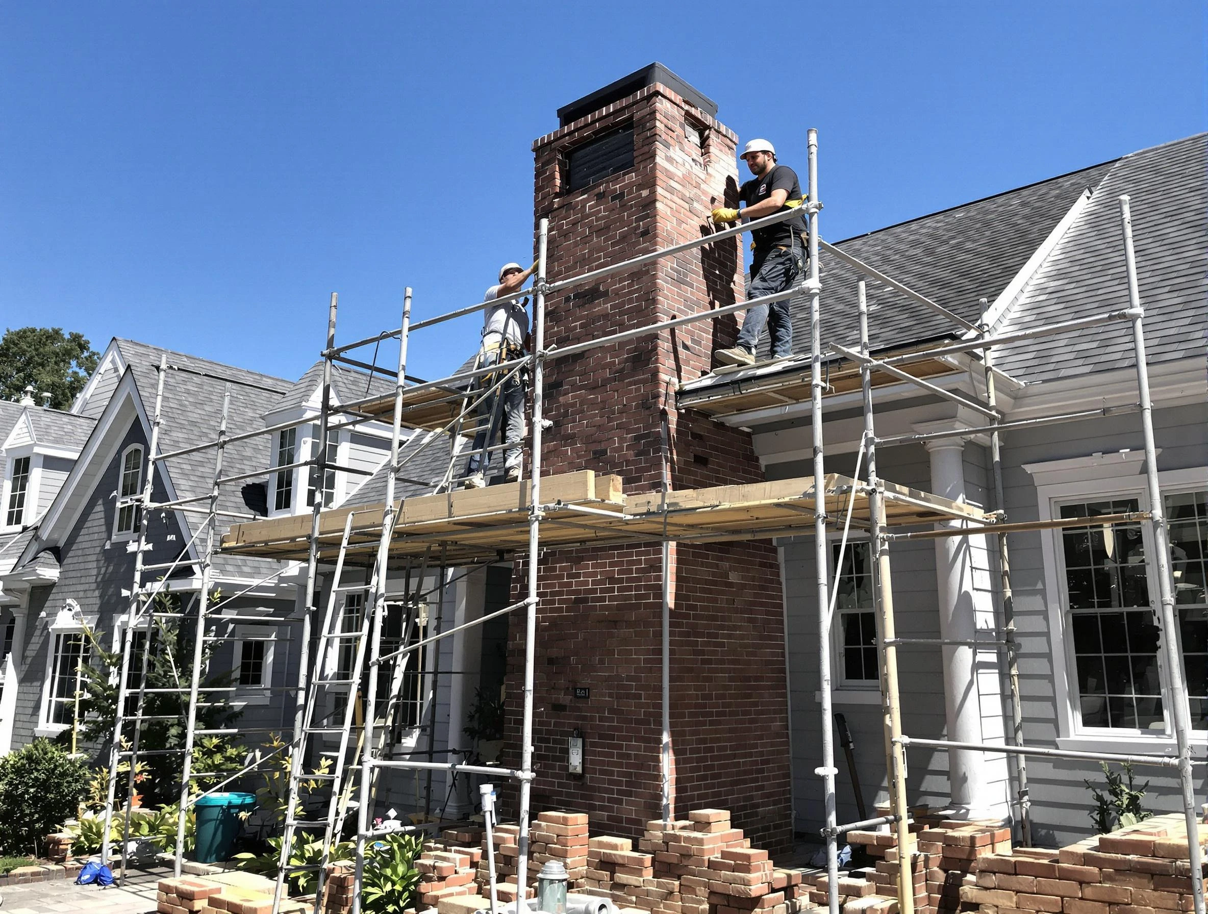 Chimney Rebuilding in Pawtucket