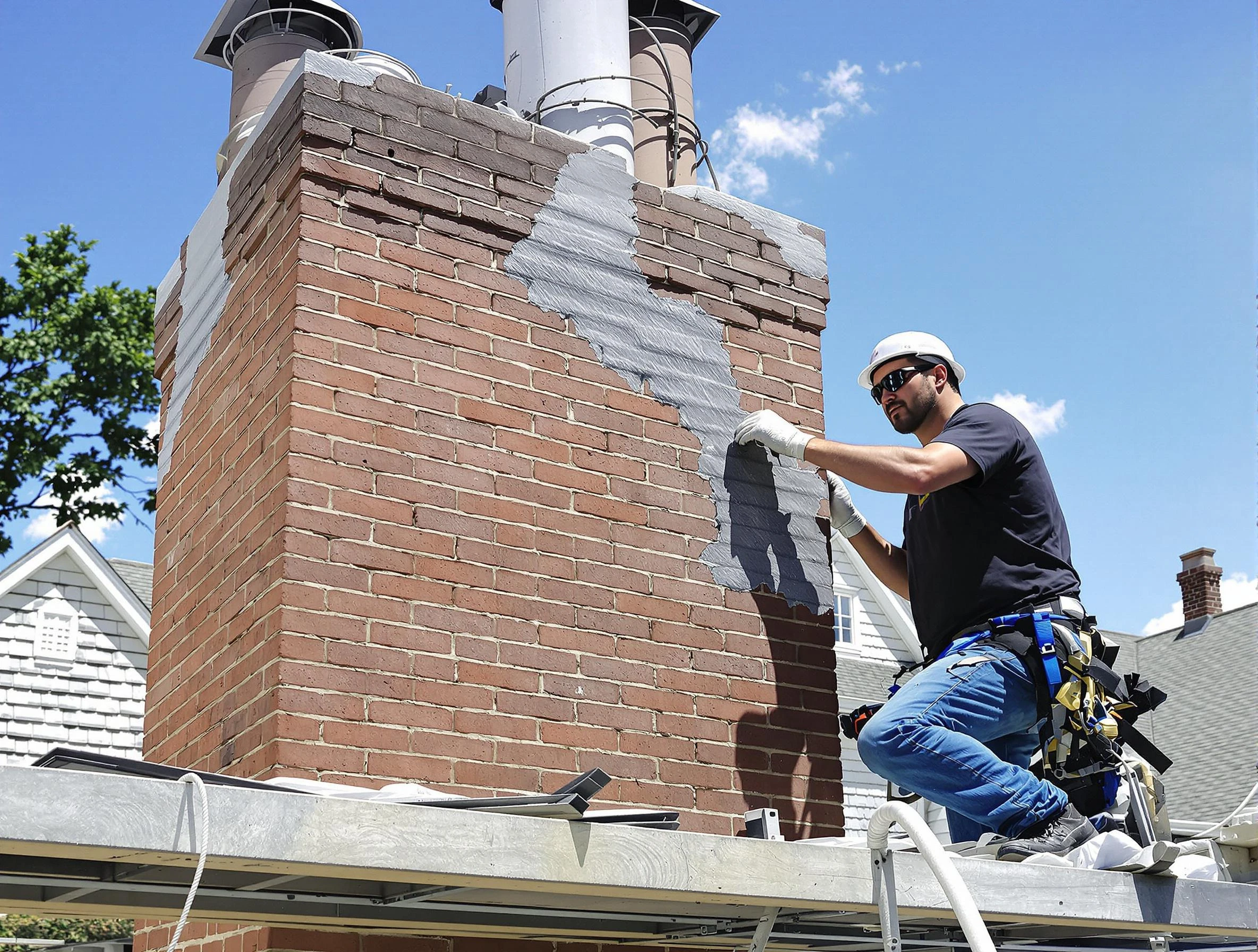Chimney Restoration in Pawtucket