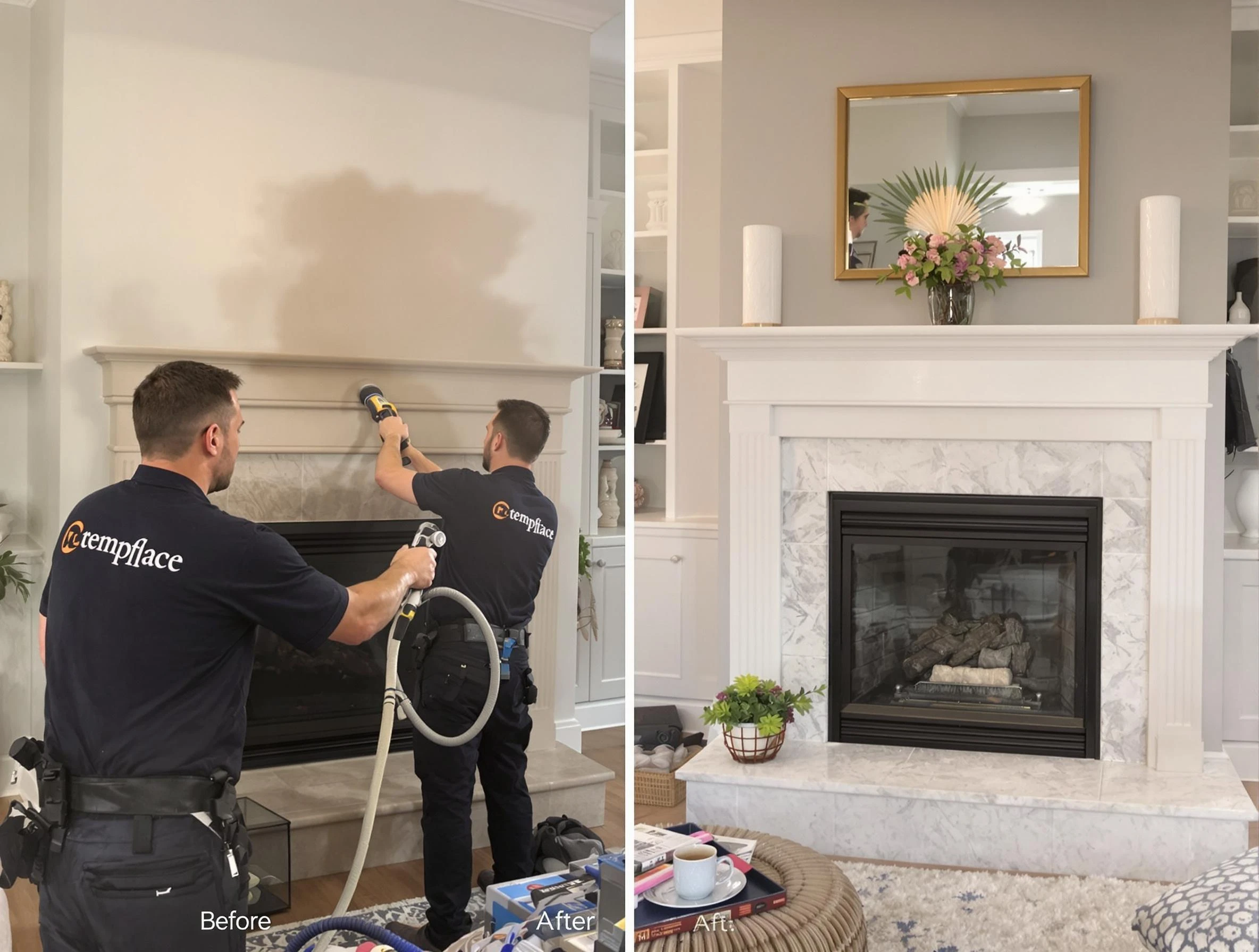 Professional soot removal by Pawtucket Chimney Sweep team in Pawtucket, RI